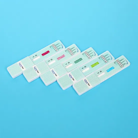 CE Approved One Step Multi Panels Drugs Test DIP Card