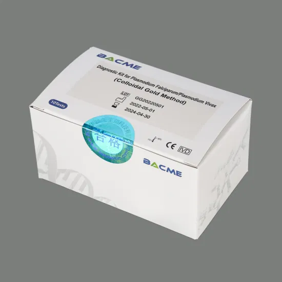 Malaria PV/PF Cassette Rapid Diagnostic Test Kit