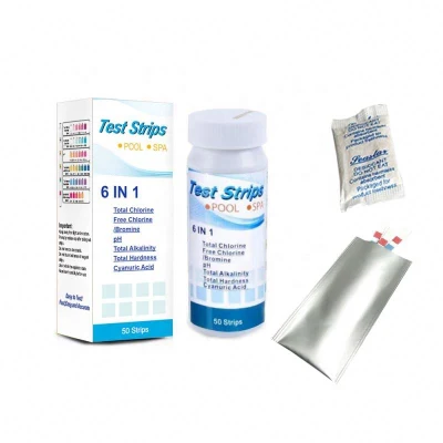 Pool and SPA Test Strips for Hot Tubs, 6